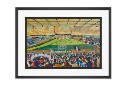 Stark's Park Stadium Fine Art Print - Raith Rovers Football Club